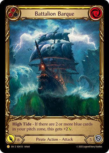 Battalion Barque (Yellow) (Treasure Pack)
